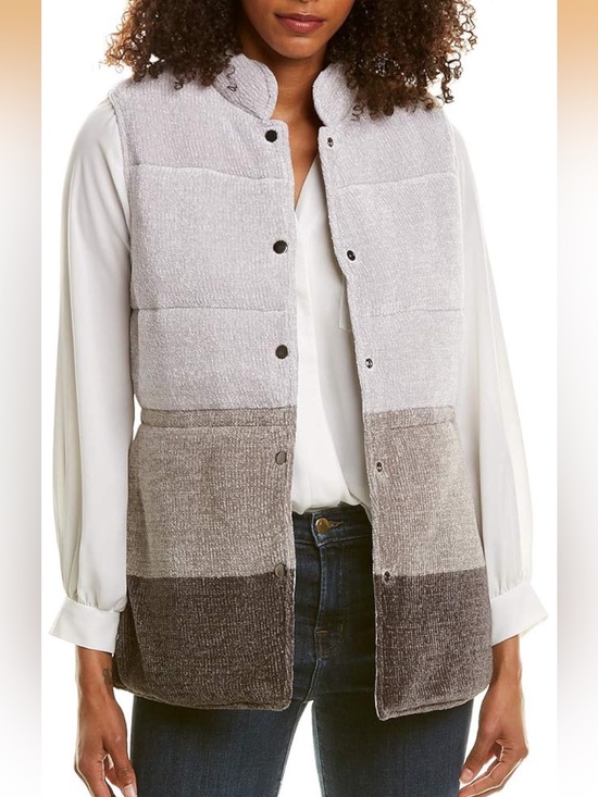 NIC+ZOE Jackets & Blazers - 🆕 NIC+ZOE Reversible Gray Puffer Vest